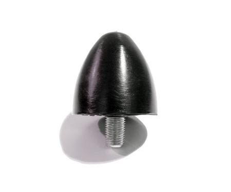 Metro Moulded Parts 1955-1957 Chevrolet Rear Suspension Bumper. 2-1/4" High, 1-1/2" O.d. Each XB 19-R