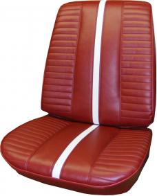 PUI 1967 Chevrolet Chevy II Bucket Front Seat Covers 67XSU