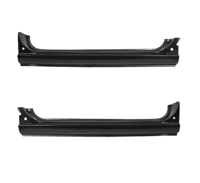 Redline Restomotive® 1967-1972 Chevrolet / GMC Truck Left and Right Outer Rocker Panel with Door Post