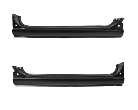 Redline Restomotive® 1967-1972 Chevrolet / GMC Truck Left and Right Outer Rocker Panel with Door Post