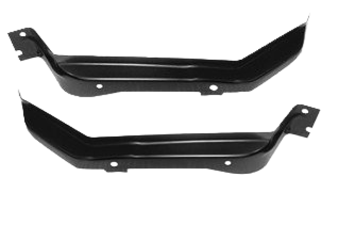 Redline Restomotive® 1973-1991 Chevy Truck Left and Right Hand Cab Floor Support / Brace