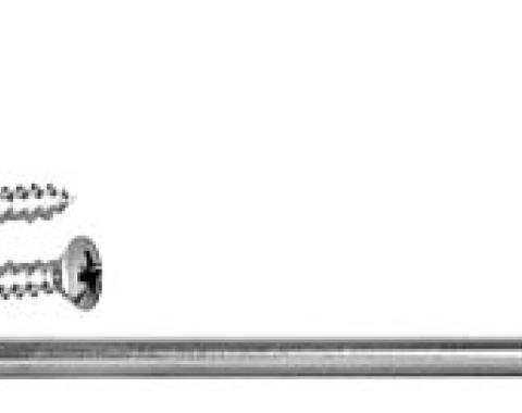 Dynacorn 55-59 Windshield Sunvisor Bracket LH 1103DR