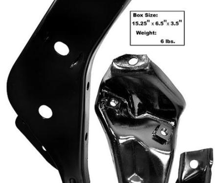Dynacorn Front Bumper Bracket 64 LH 3pc / Set 1700N
