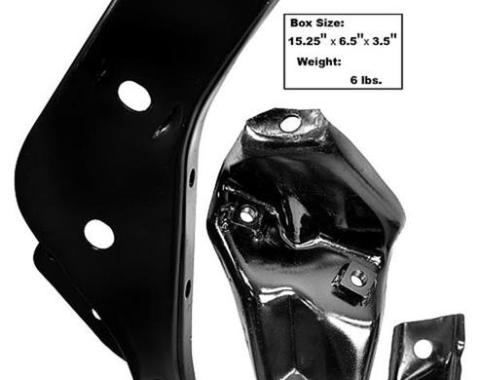 Dynacorn Front Bumper Bracket 64 LH 3pc / Set 1700N