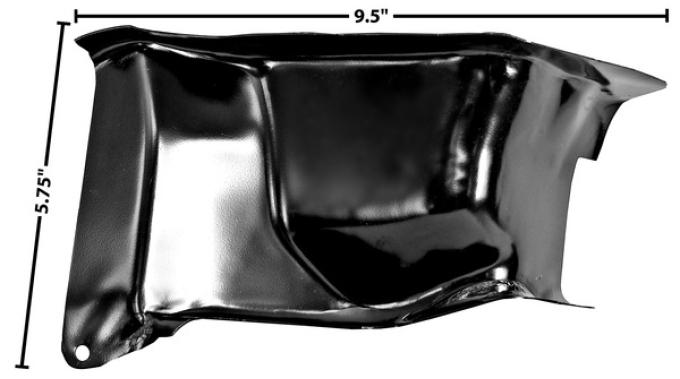 Dynacorn 55-59 Door Hinge Pillar Pocket RH Lower Inner 1102CJ