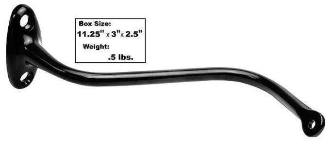 Dynacorn 47-55 Exterior Mirror Arm Black RH 1153B