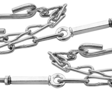 Dynacorn 54-87 Stepside Tailgate Chain Stainless Pr 1172A