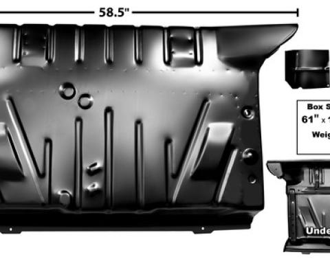 Dynacorn 62-64 Trunk Shelf Panel 1781B