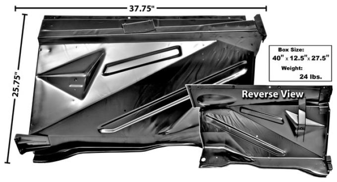 Dynacorn Inner Fender RH 60-66 1099E