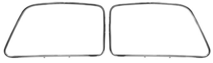 Dynacorn 47-54 Chrome Window Frames Pr Exterior 1102XA