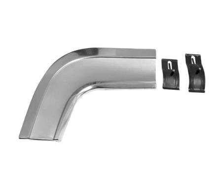 Dynacorn 1 / 4 Extension Moulding LH 64 Std w/Clips (3 Clips) M1724Z
