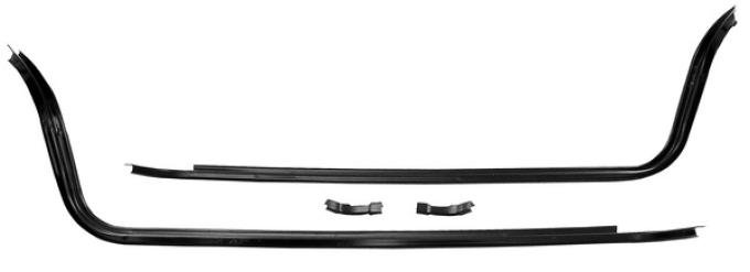 Dynacorn 62 Trunk Weatherstrip Channel 4 Pcs Set 1769A