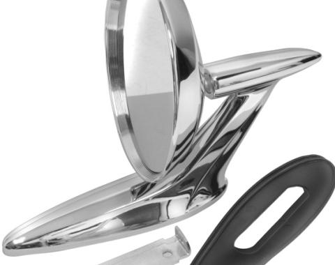 Dynacorn 59-60 Outside Door Mirror Bowtie M1036A