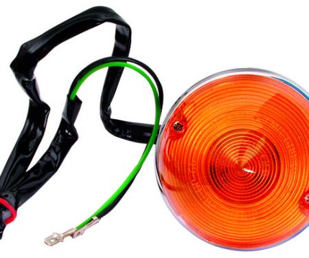 Dynacorn 55-57 Park Lamp Assembly Amber 12v LP09