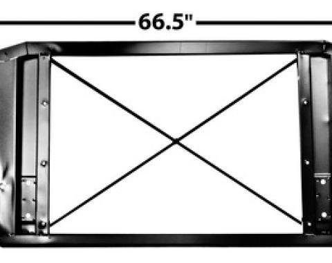 Dynacorn Radiator Support 60-66 w/Diagonal Brace 1099X