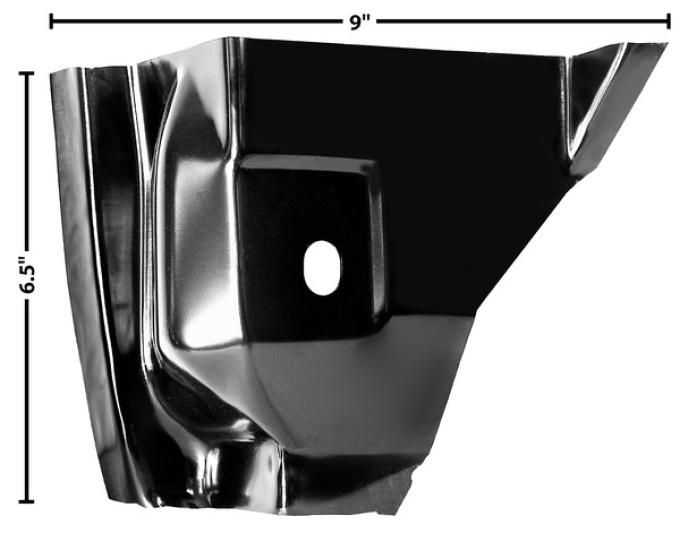 Dynacorn 55-59 Door Hinge Pillar Pocket RH Outer 1102CG