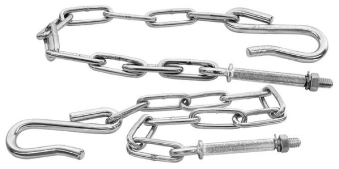 Dynacorn 41-53 Stepside Tailgate Chain Stainless Pr 1163B