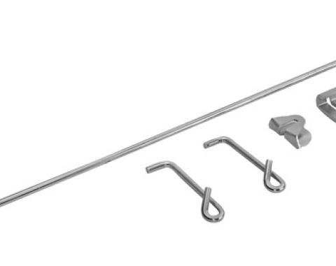 Dynacorn 67-72 Emergency Brake Cable Guide 6pc / Set 1220A