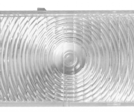 Key Parts '67-'68 Park Light Lens (Clear), Passenger's Side 0849-530