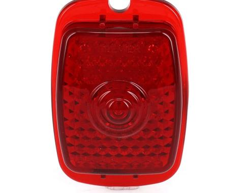 AMD Tail Light Lens, Red Lens, 27 Red LED, 12 Volt, RH, 47-53 Chevy GMC Truck X951-4047-DR