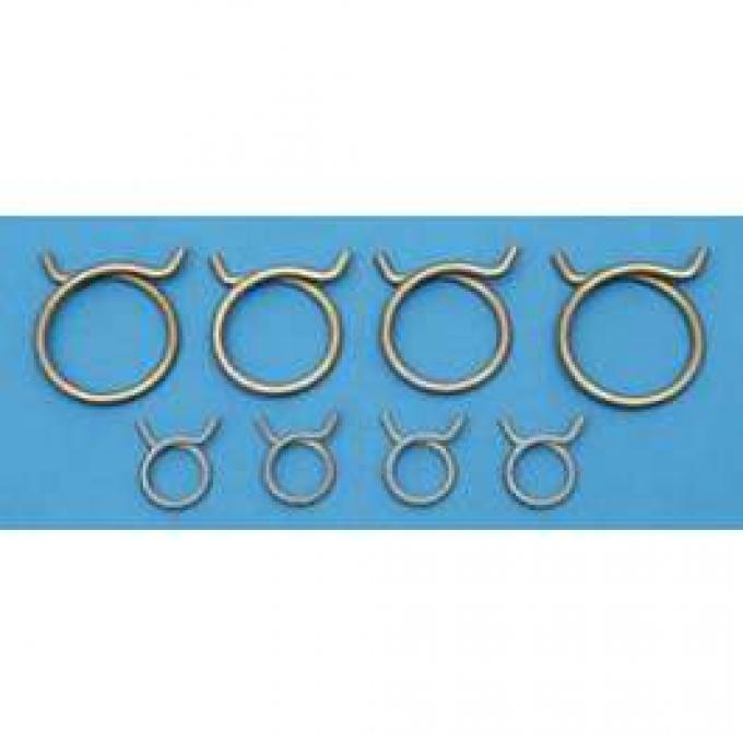 Chevy Radiator & Heater Hose Clamp Set, 1955-1956