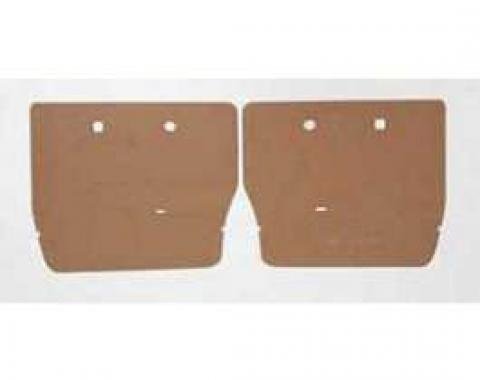 Chevy Cardboard Interior Rear Door Panels, 4-Door Wagon, 150 & 210, 1955-1957