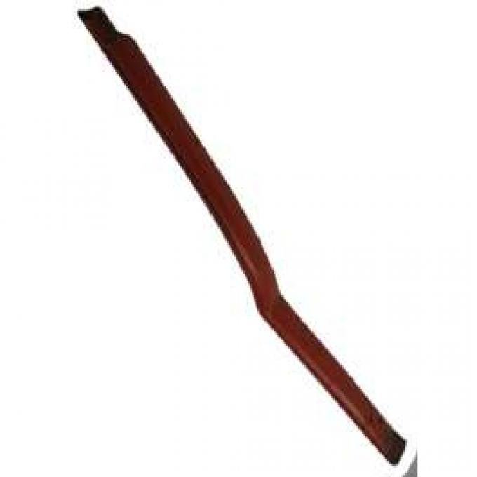 Chevy Door Garnish Molding, Rear, Left, Four Door Hardtop USED, 1956-1957