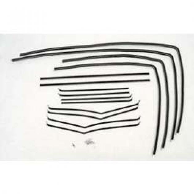 Chevy Window Felt Kit, 4Door Sedan, Bel Air, 19551957 Classic Chevy