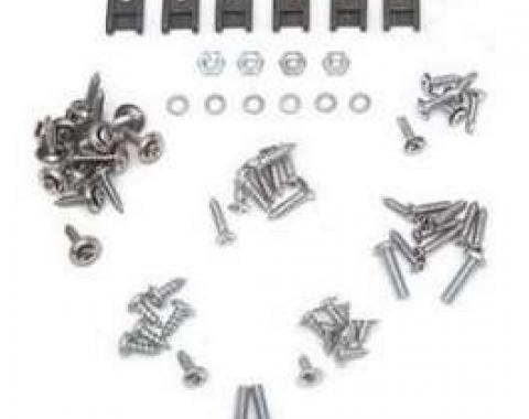 Chevy Interior Supplement Screw Set, 1955-1957