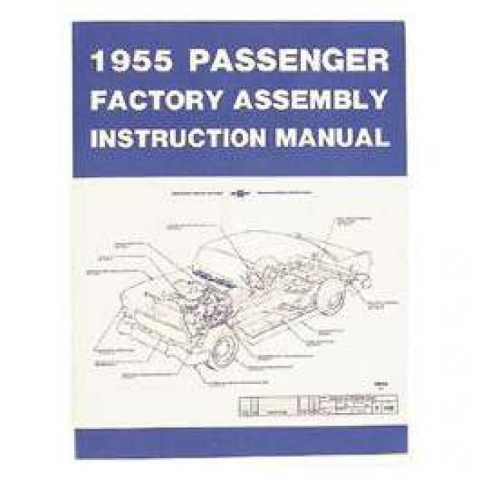 Chevy Passenger Assembly Manual, 1955