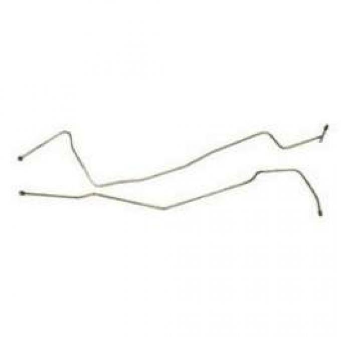 Chevy Transmission Cooling Lines, Turbo Hydra-Matic 200, 350, 400 (TH200, 350, 400), Automatic, For Cars With Small Block Engine, & Radiator In