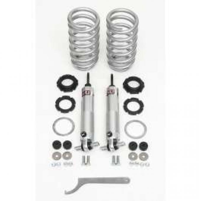 Chevy Front Coil-Over Shock Conversion Kit, Small Block, QA1, 1955-1957