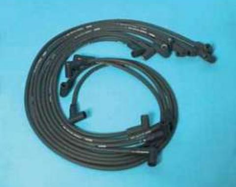 Chevy HEI Spark Plug Wires, Dark Gray, 1955-1957