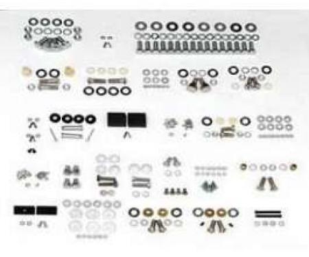 Chevy Top Hardware Kit, Convertible, 1955-1957