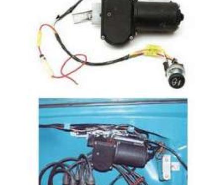 Chevy Electric Wiper Motor, Replacement, 1955-1956