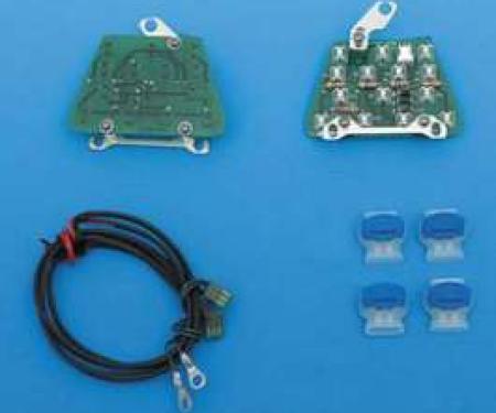 Chevy Rear Light Conversion Kit, LED, With RapidFire Brake Lights, 1957