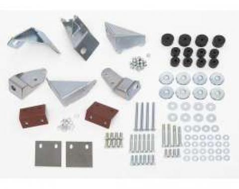 Chevy Engine Mounting Kit, Big Block, 4 Or 5-Speed, 1955-1957