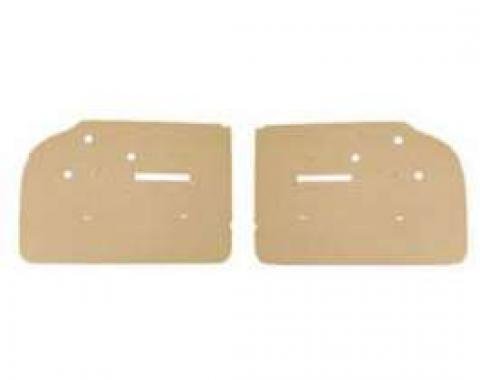 Chevy Cardboard Interior Front Door Panels, 4-Door Hardtop, Bel Air, 1956