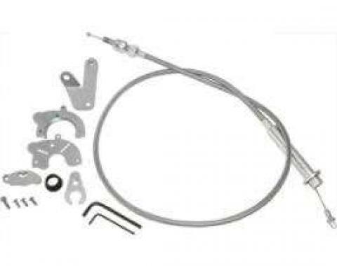 Chevy TV Cable Kit, LS1, LS2, LS3 And LS6 Engines, For 200R4 & 700R4 Transmissions, 1955-1957