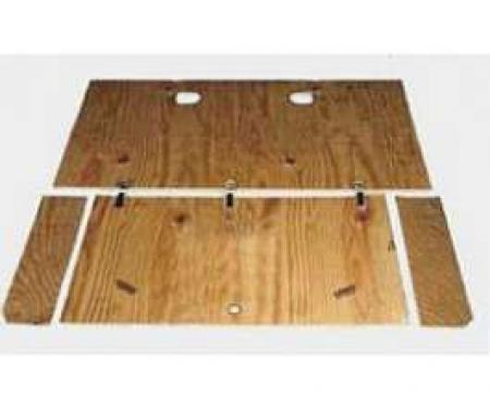 Chevy Cargo Area Plywood Set, With Clips, Wagon, Nomad, 1955-1957