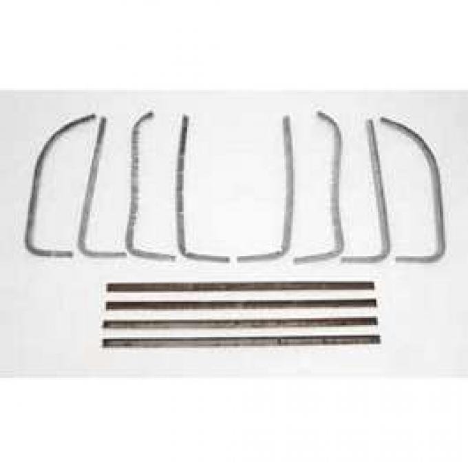 Chevy Door Edge Bands, 210 & Bel Air 4-Door Hardtop, 1956