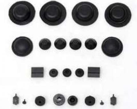 Chevy Body Grommet Set, 4-Door Hardtop, 1956-1957