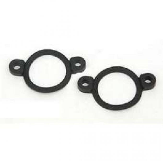 Chevy License Plate Lens Gaskets, 1955-1956 Non-Wagon, 1955-1957 Wagon