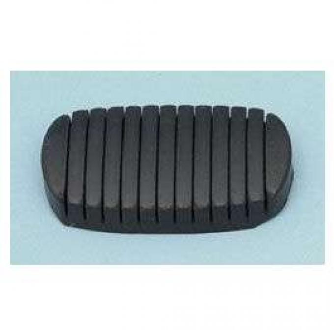 Chevy Clutch Or Non-Power Brake Pedal Pad, 1955-1957