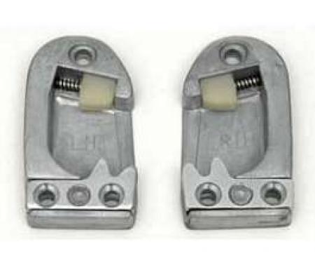 Chevy Door Striker Plates, 1955-1957