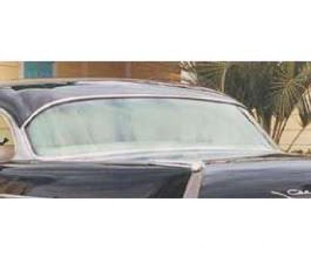 Chevy Rear Glass, Tinted, 2-Door Hardtop, 1955-1957