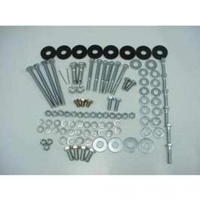 Chevy Transmission Installation Bolt Set, Turbo-Hydra-Matic200, 350 Or 700R4 (TH200, 350, 700R4), 1955-1957