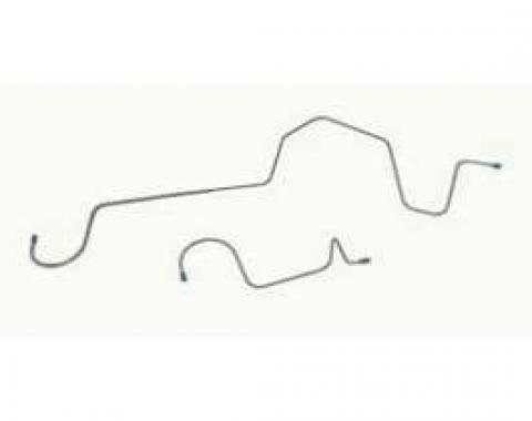 Chevy Rear Housing Brake Lines, For Cars With 8 Or 9 Ford Rear End, 1955-1957