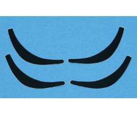 Chevy Headlight Bezel Decal Set, 1957