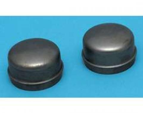 Chevy Front Hub Dust Covers, 1956-1957